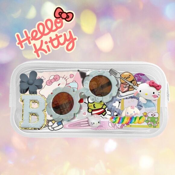 10 Personalized custom Hello Kitty Gift Sets Party Favors 15-pieces; 10 sets